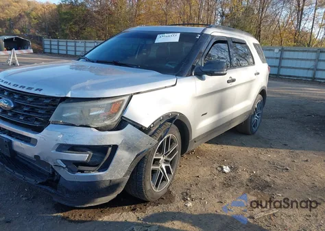 2016 Ford Explorer Sport z USA, uszkodzony, nr VIN 1FM5K8GT6GGA68525